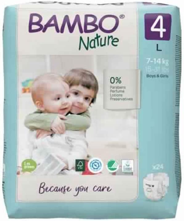 Pañales Bambo nature talla 4