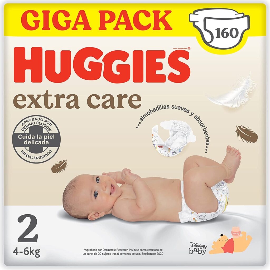 Pañales Huggies talla 2